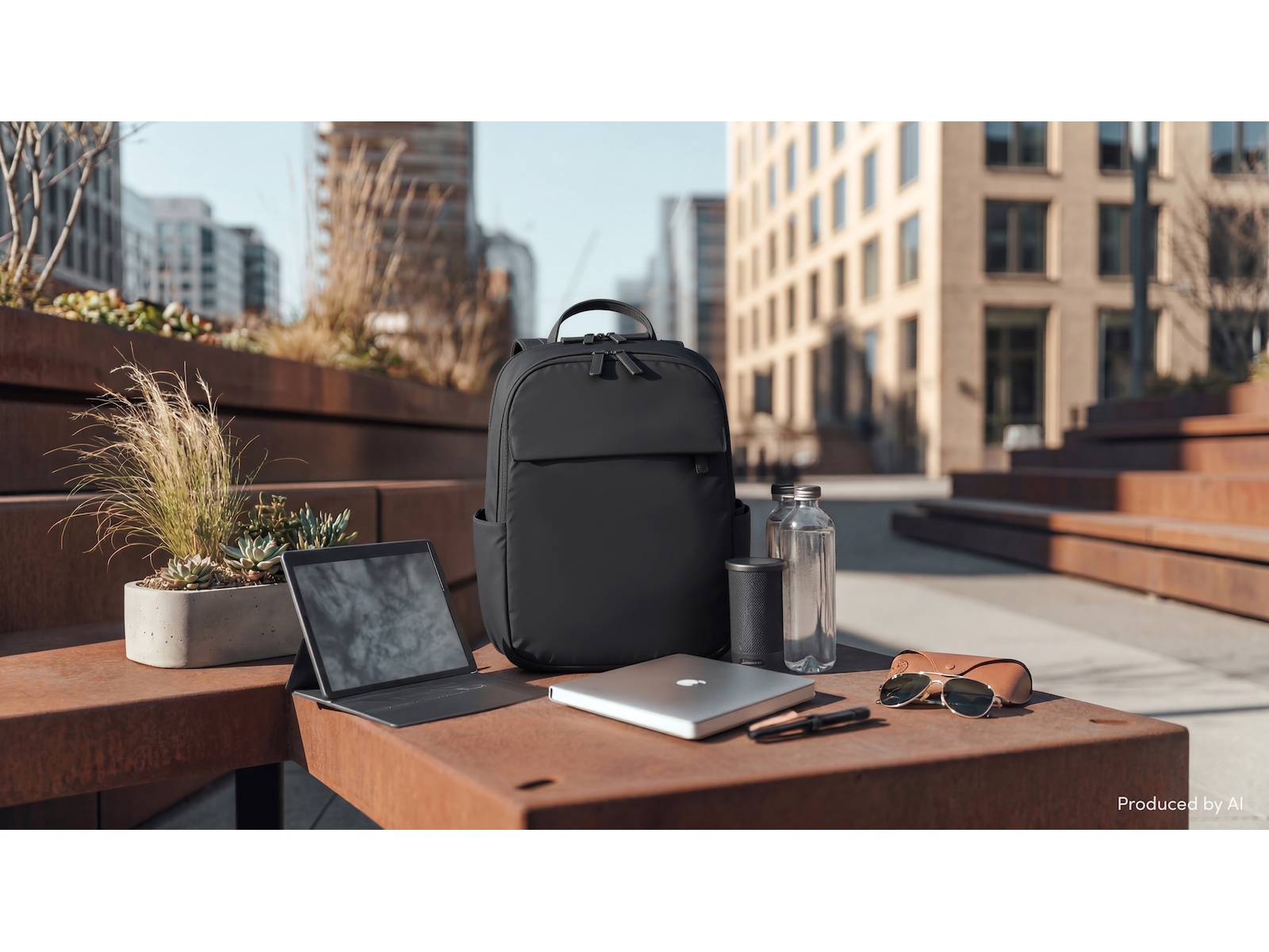 Andersson LBP-P5000 Laptop-rygsæk 14" (Sort) Rygsæk, taske og etui