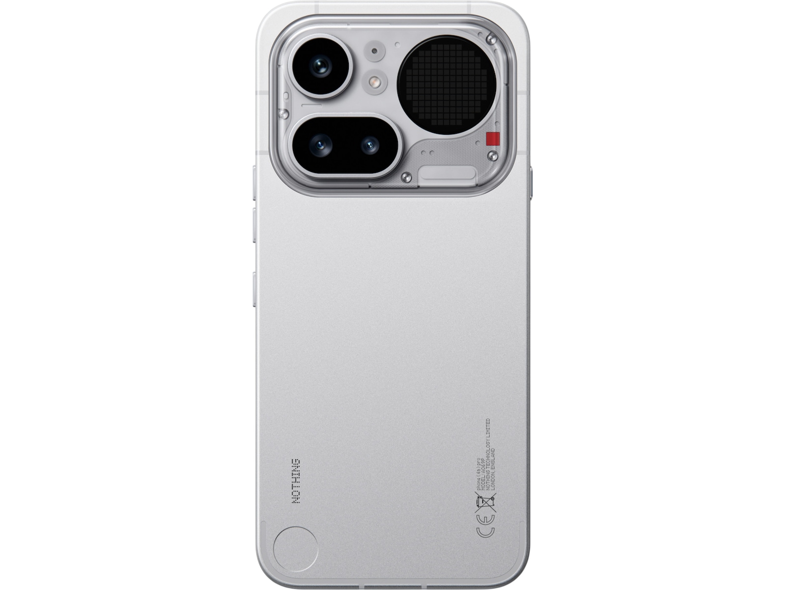 Nothing Phone (4a) Pro 128GB (silver) Mobiltelefoner