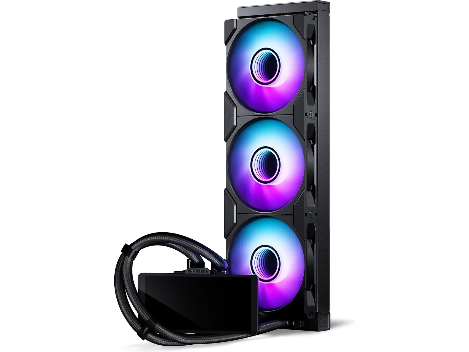 Phanteks Glacier One 36025 LCD Køler (sort) CPU - Vandkøling