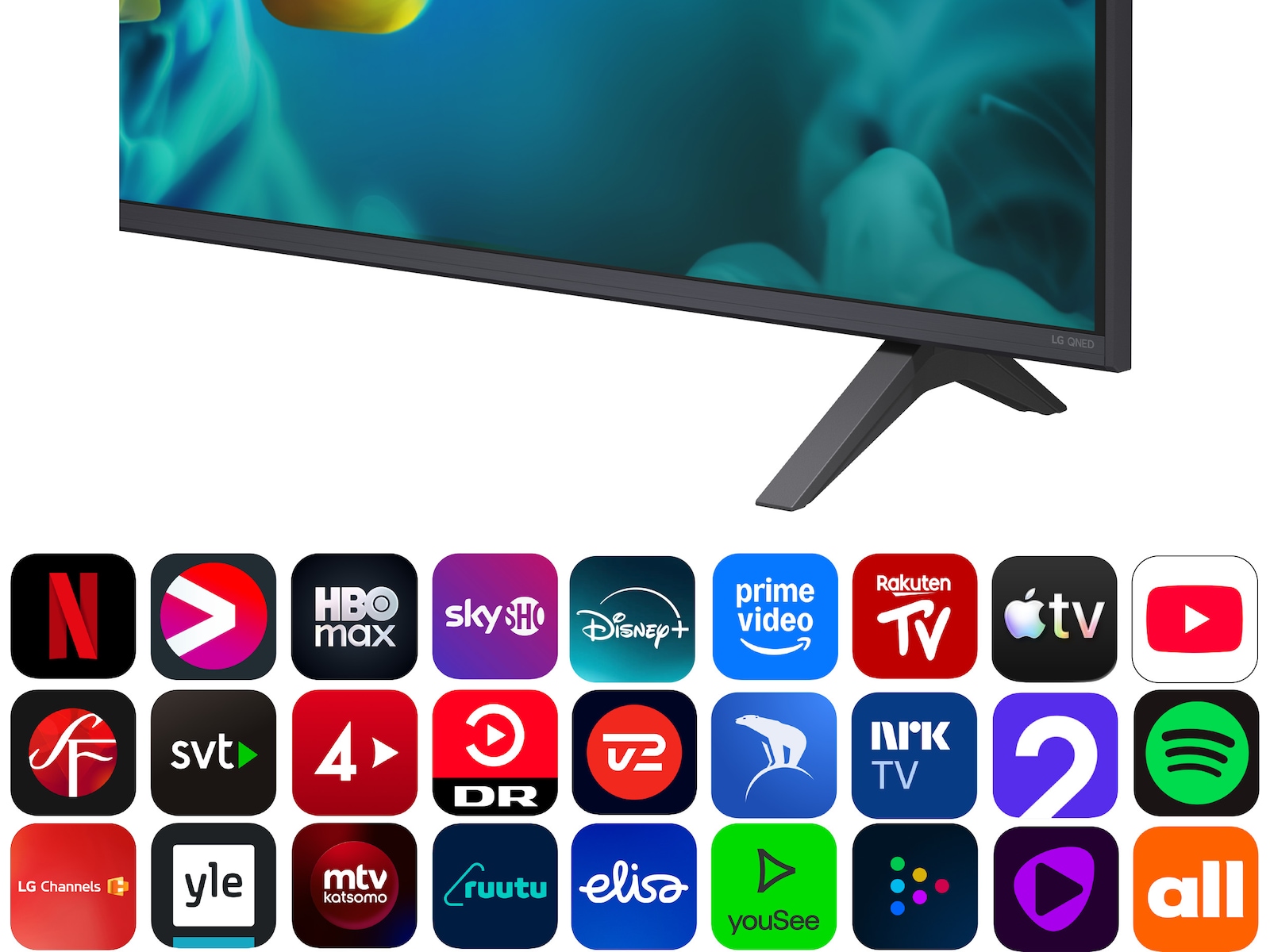 LG 75'' QNED 82B6A MiniLED 4K TV (2026) 70 - 79 tommer TV