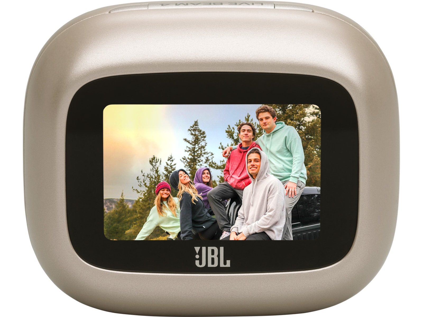 JBL Live Beam 4 trådløse ørepropper (champagne) In-ear høretelefoner