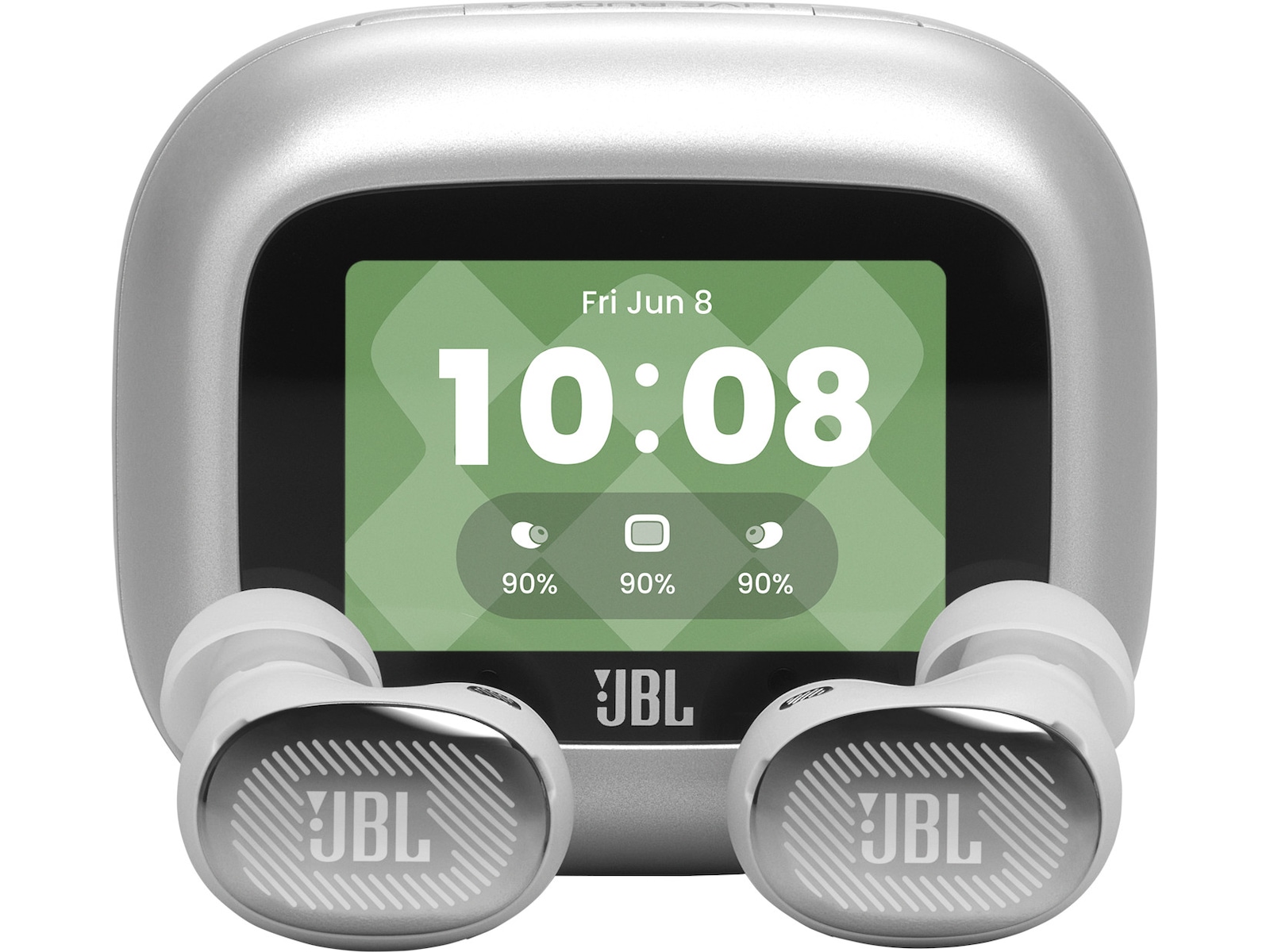 JBL LIVE BUDS 4 trådløse ørepropper (sølv) In-ear høretelefoner