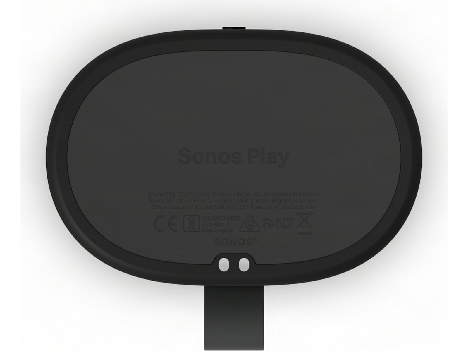 Sonos Play Trådløs Højttaler (sort) Højttalere