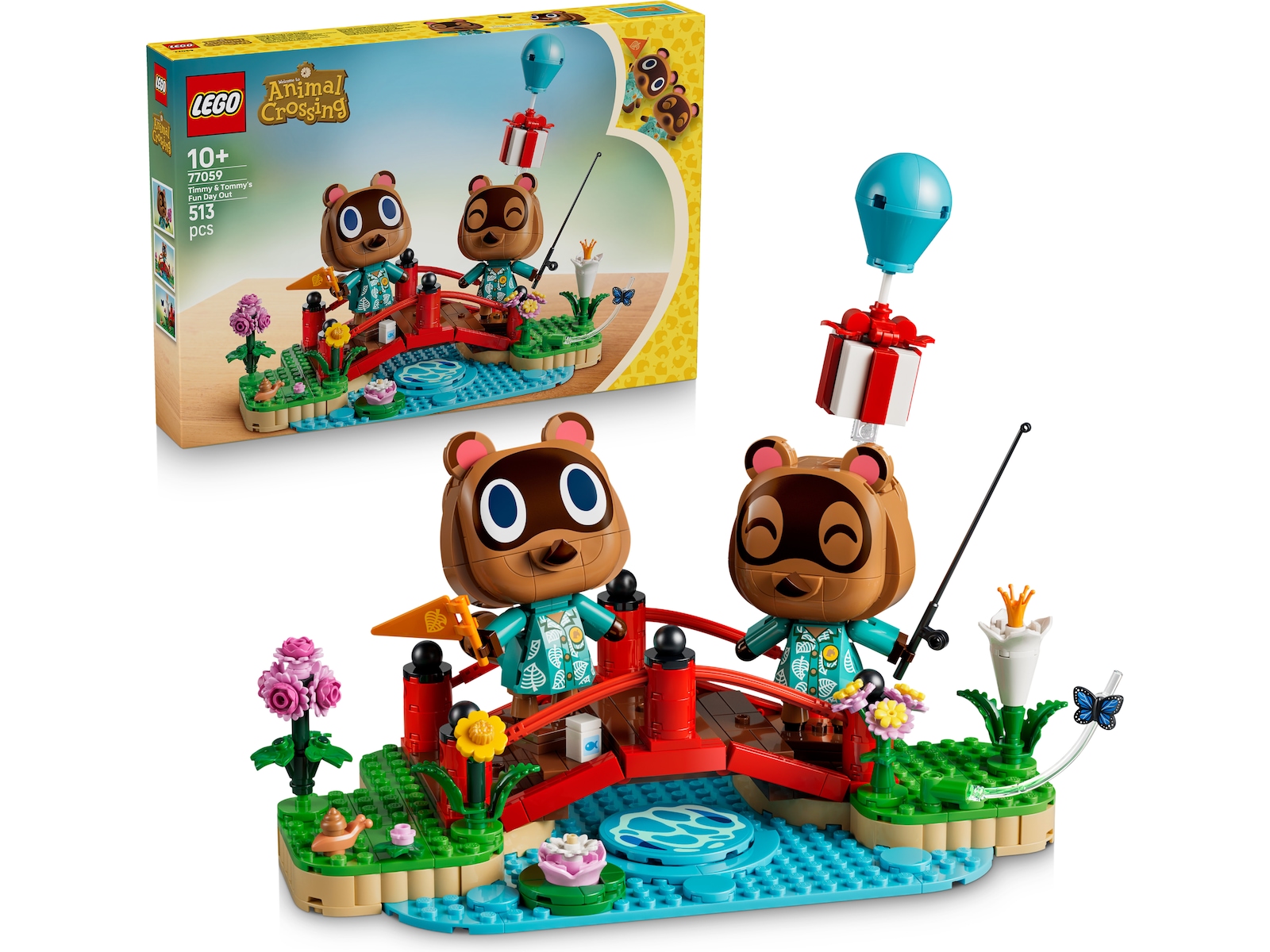 LEGO Animal Crossing Timmy og Tommy sjove udflugt 77059 LEGO