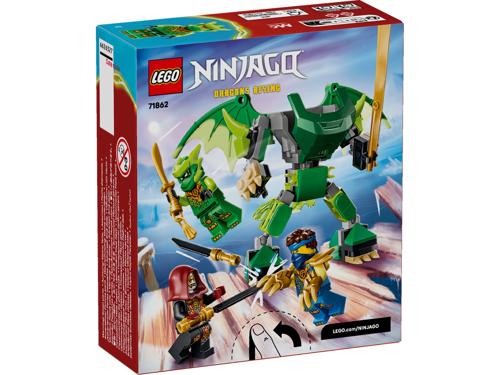 LEGO Ninjago Stridspakke med Lloyds dragerobot 71862 LEGO