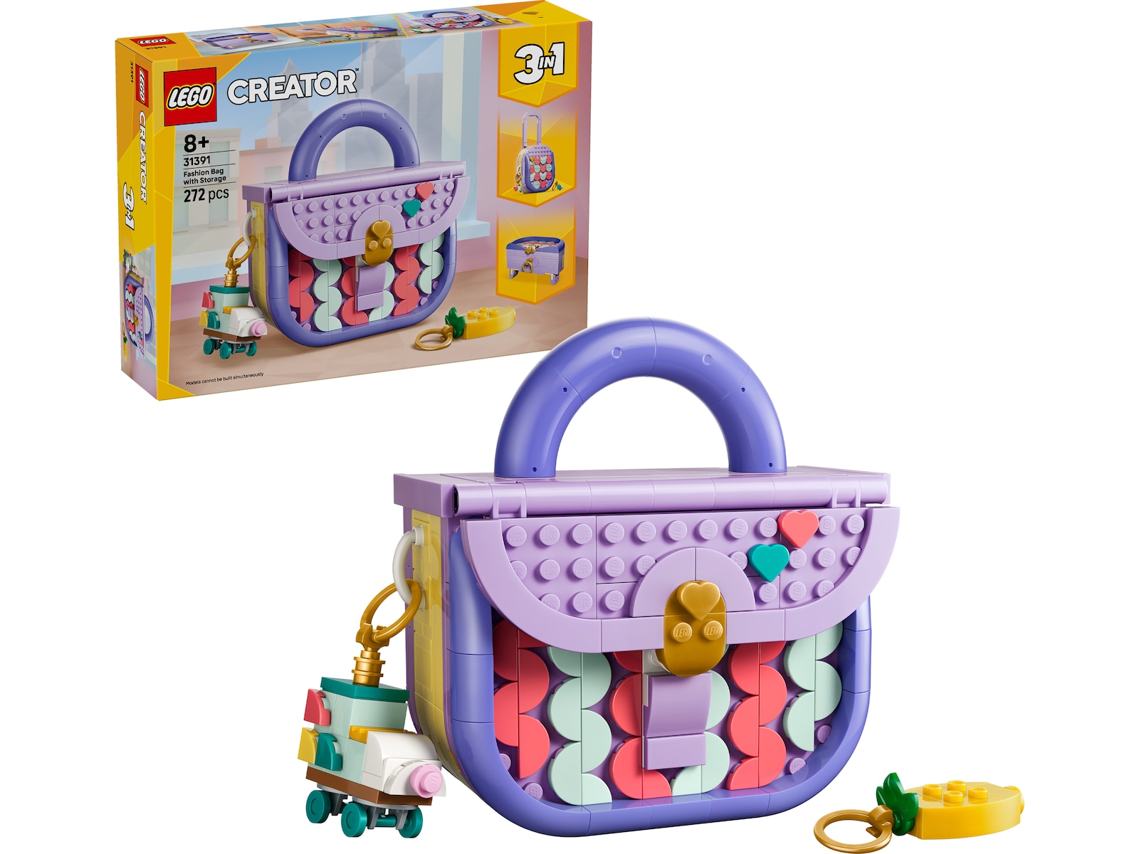 LEGO Creator 3-i-1 Trendy taske med opbevaringsplads 31391 LEGO