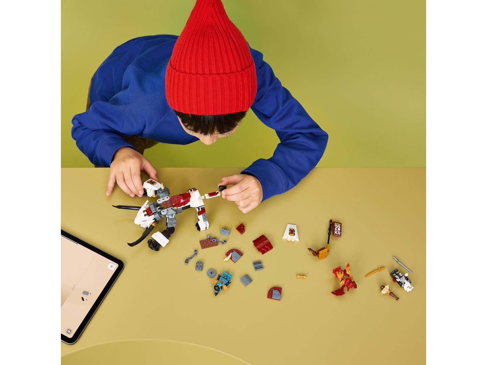LEGO Ninjago Zilvar med monsterdragen Grimtak 71863 LEGO
