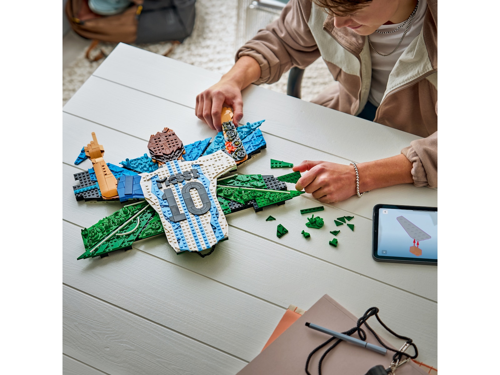 LEGO Editions Football Lionel Messi fejrer sejren 43018 LEGO
