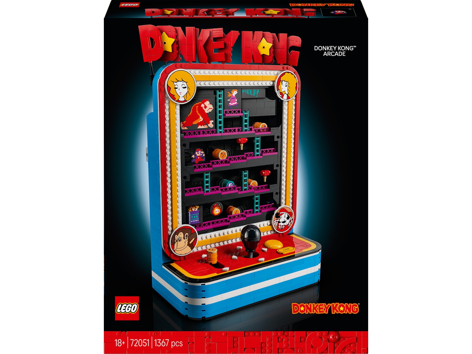 LEGO Super Mario Donkey Kong arkadespil 72051 LEGO