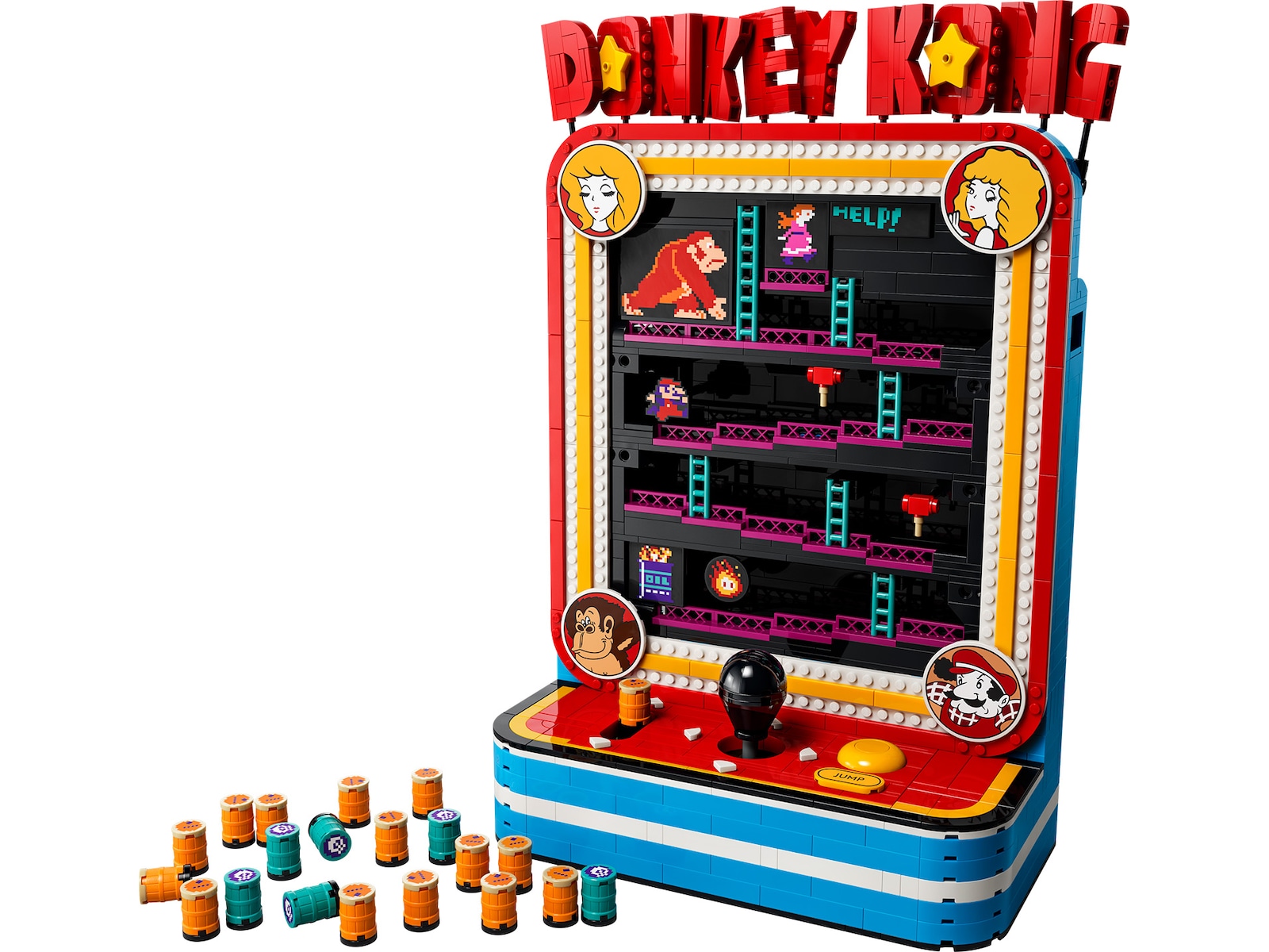 LEGO Super Mario Donkey Kong arkadespil 72051 LEGO