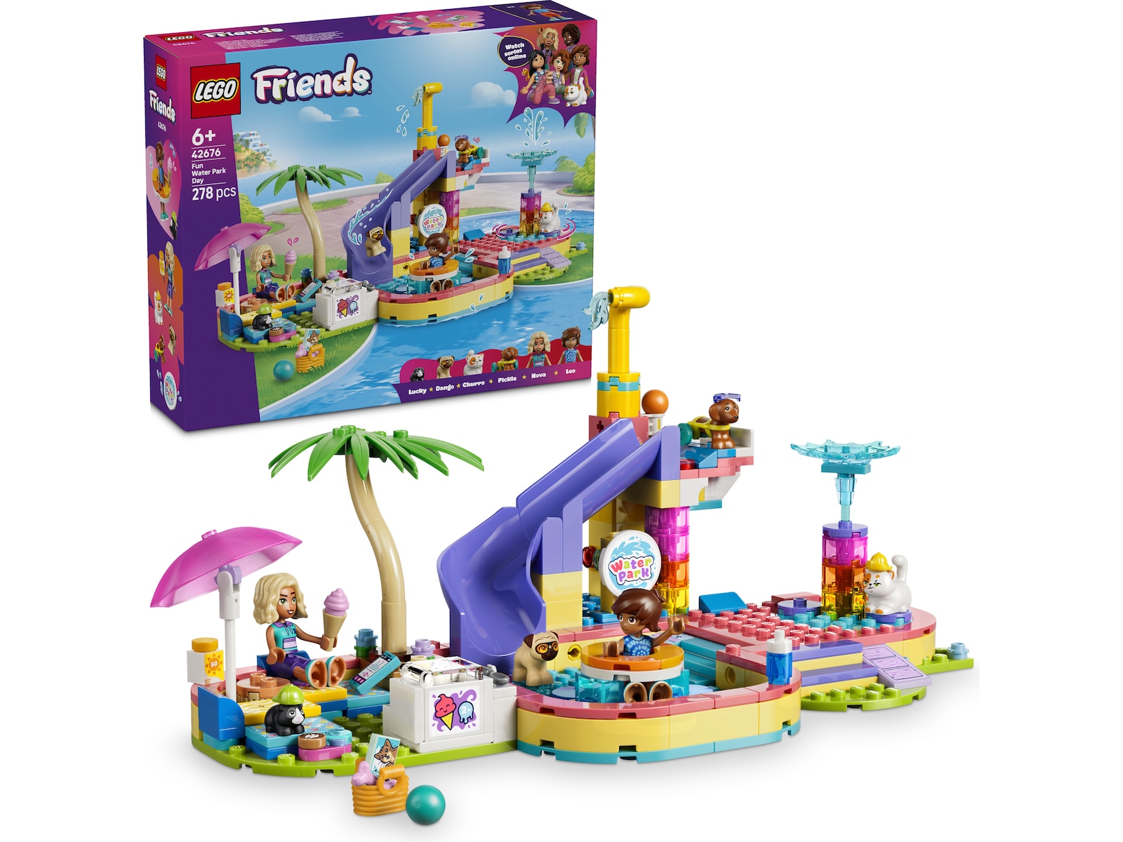 LEGO Friends Sjov dag i Badelandet 42676 LEGO