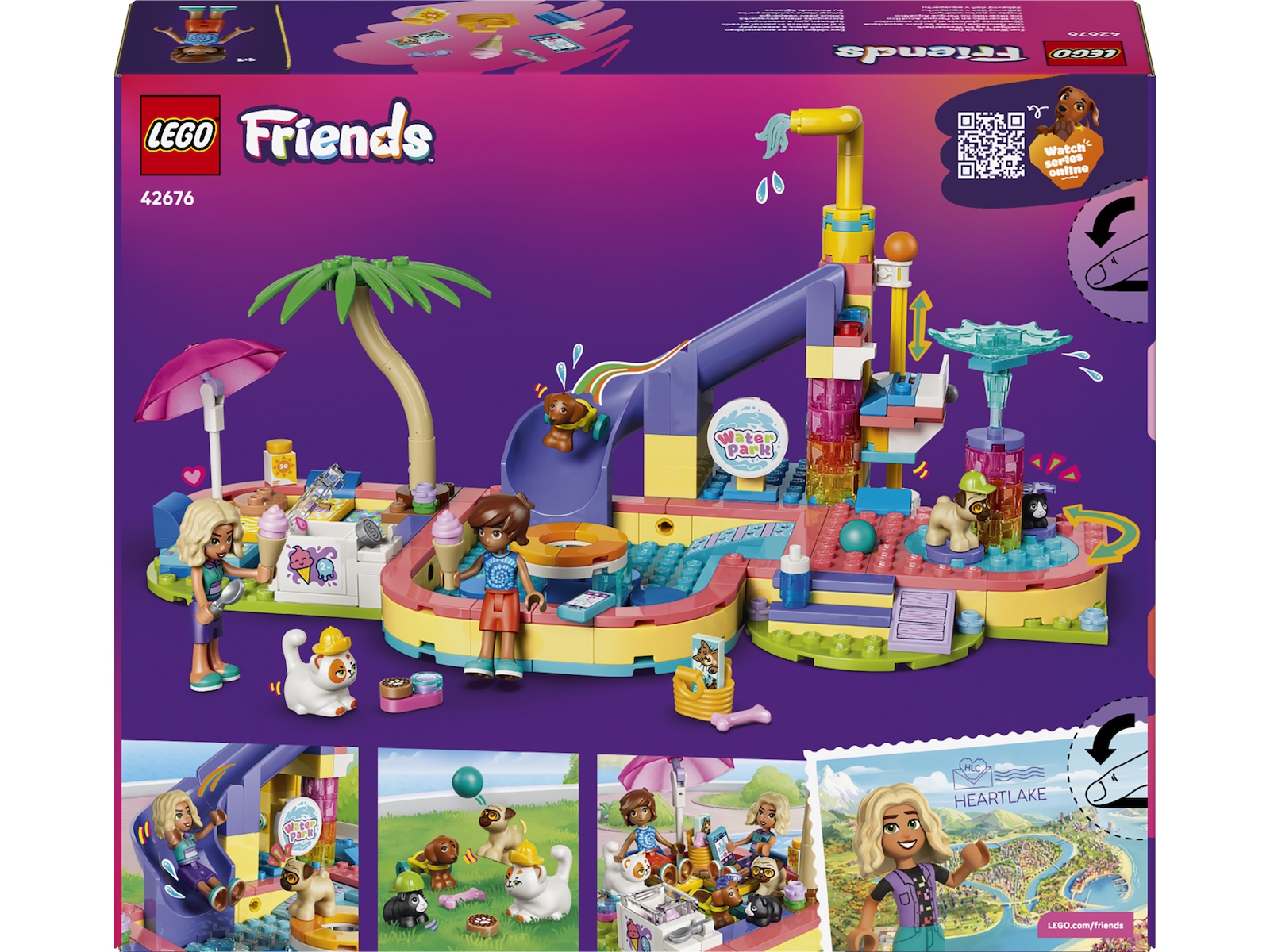 LEGO Friends Sjov dag i Badelandet 42676 LEGO