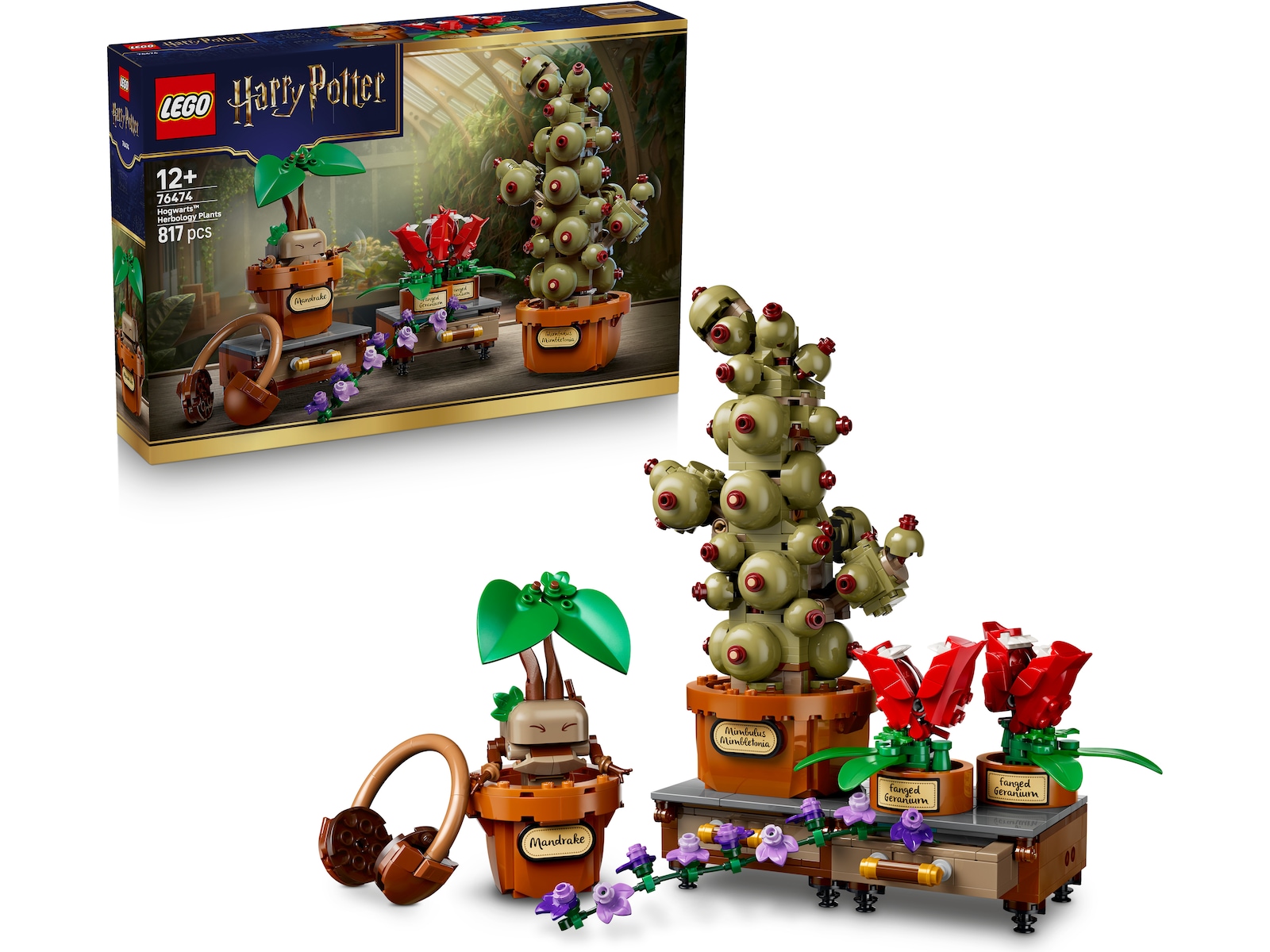 LEGO Harry Potter Urtologiplanter på Hogwarts 76474 LEGO
