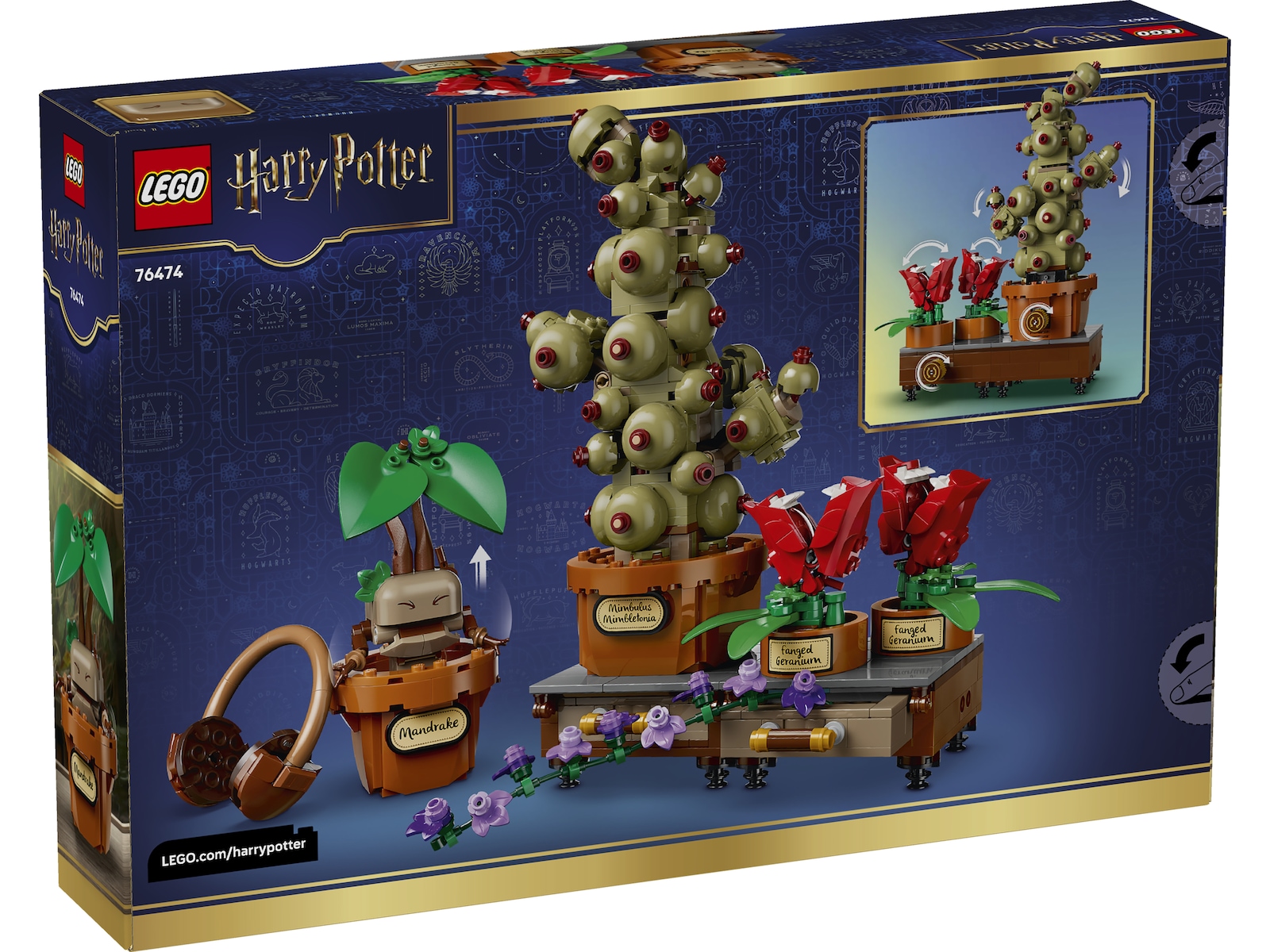 LEGO Harry Potter Urtologiplanter på Hogwarts 76474 LEGO