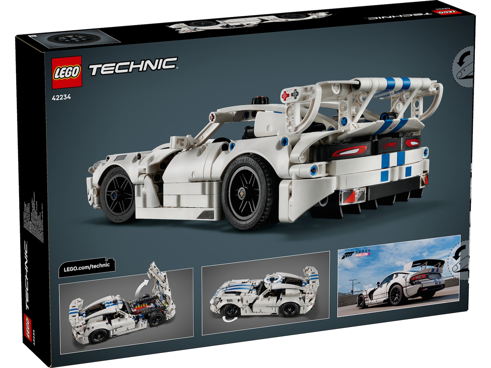 LEGO Technic Dodge Viper GTS-R sportsbil 42234 LEGO
