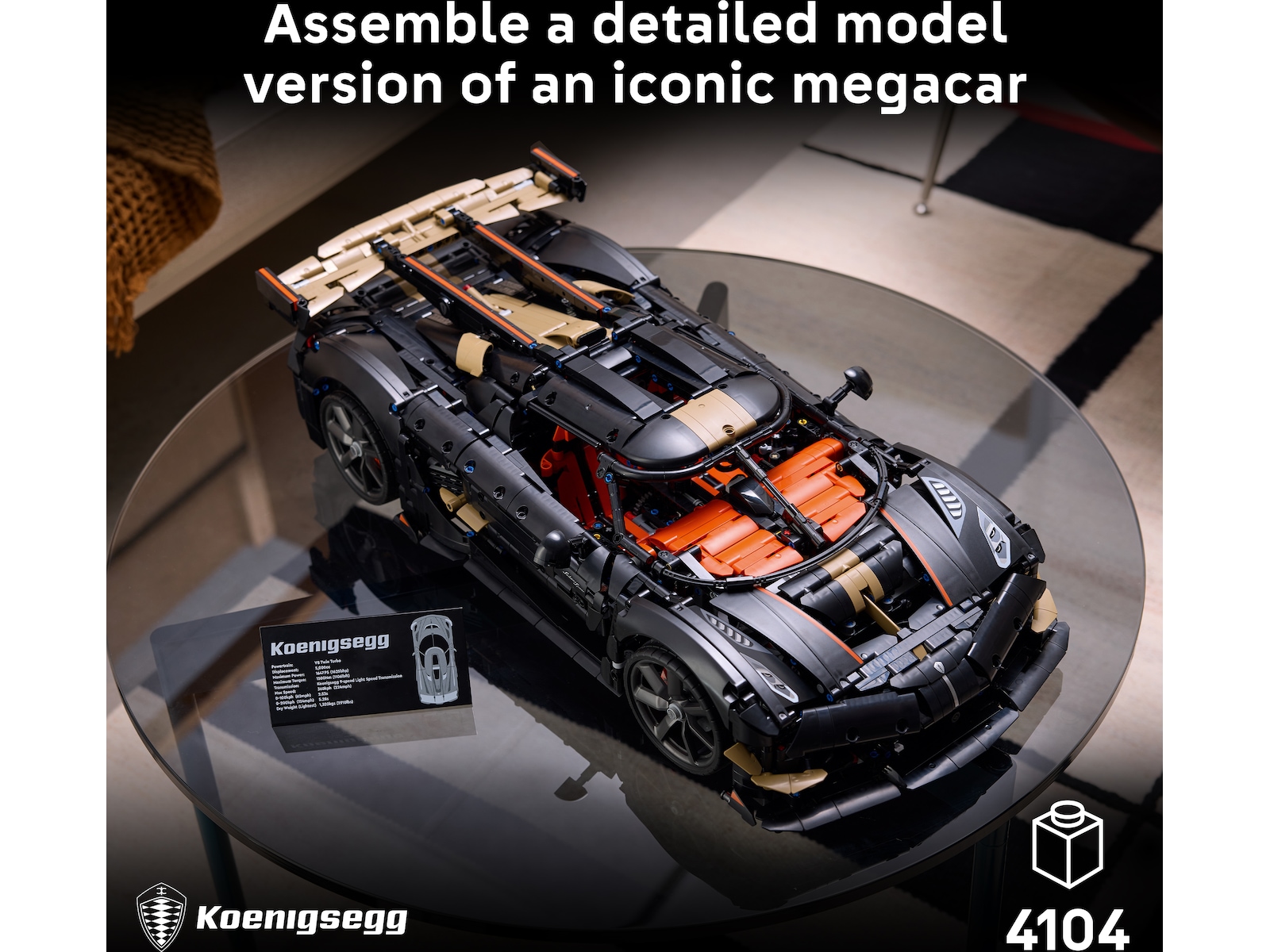 LEGO Technic Koenigsegg Jesko Absolut 42232 LEGO