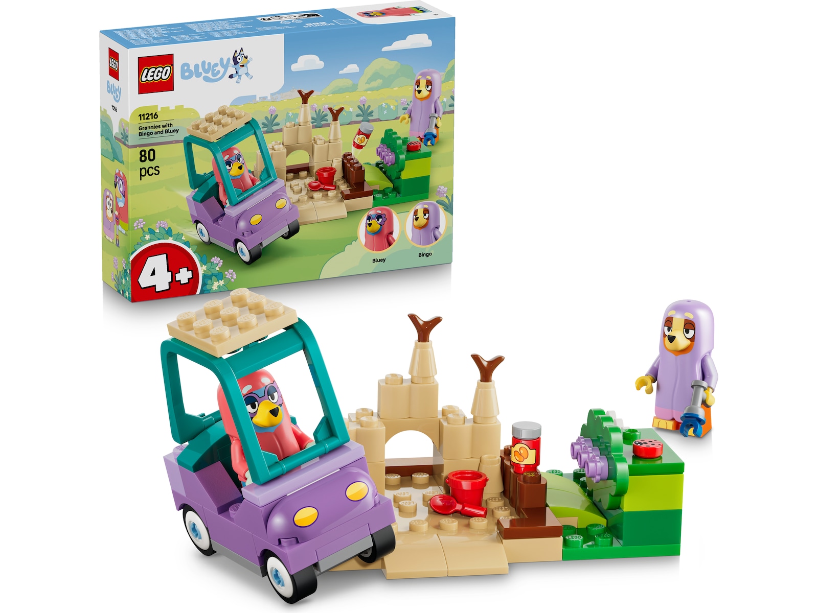 LEGO Bluey Bedstemødrene Bingo og Bluey 11216 LEGO
