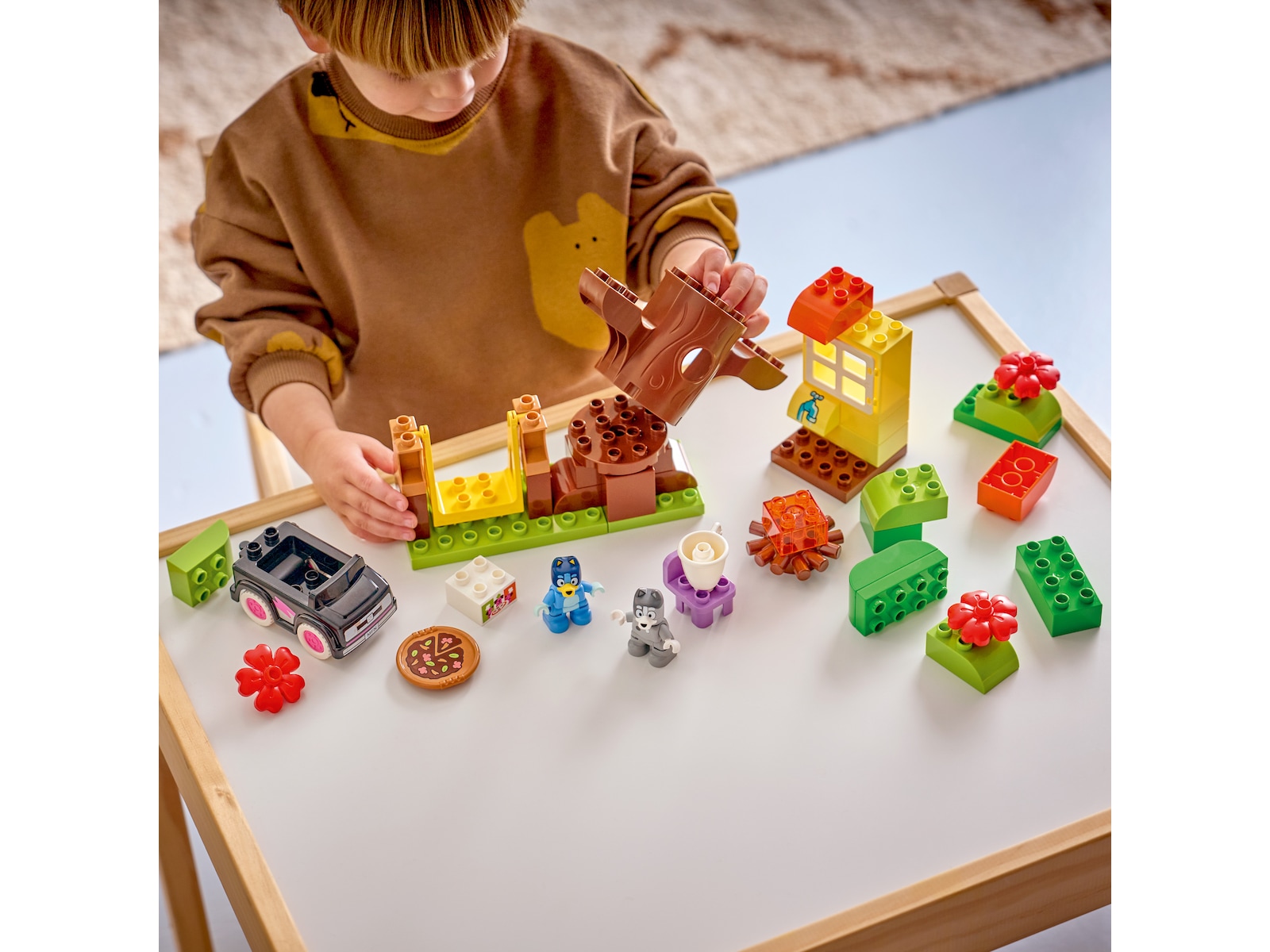LEGO DUPLO Bluey Pizzapiger med Muffin og Bluey 10469 LEGO