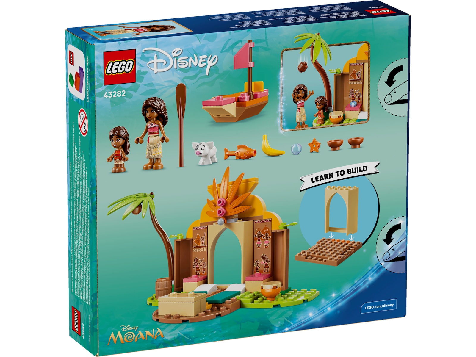 LEGO Disney Princess Byhus & båd 43282 LEGO