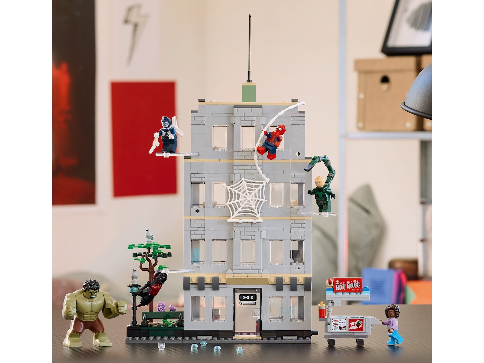 LEGO Super Heroes Episk opgør mellem Spider-Man og Hulk 76350 LEGO