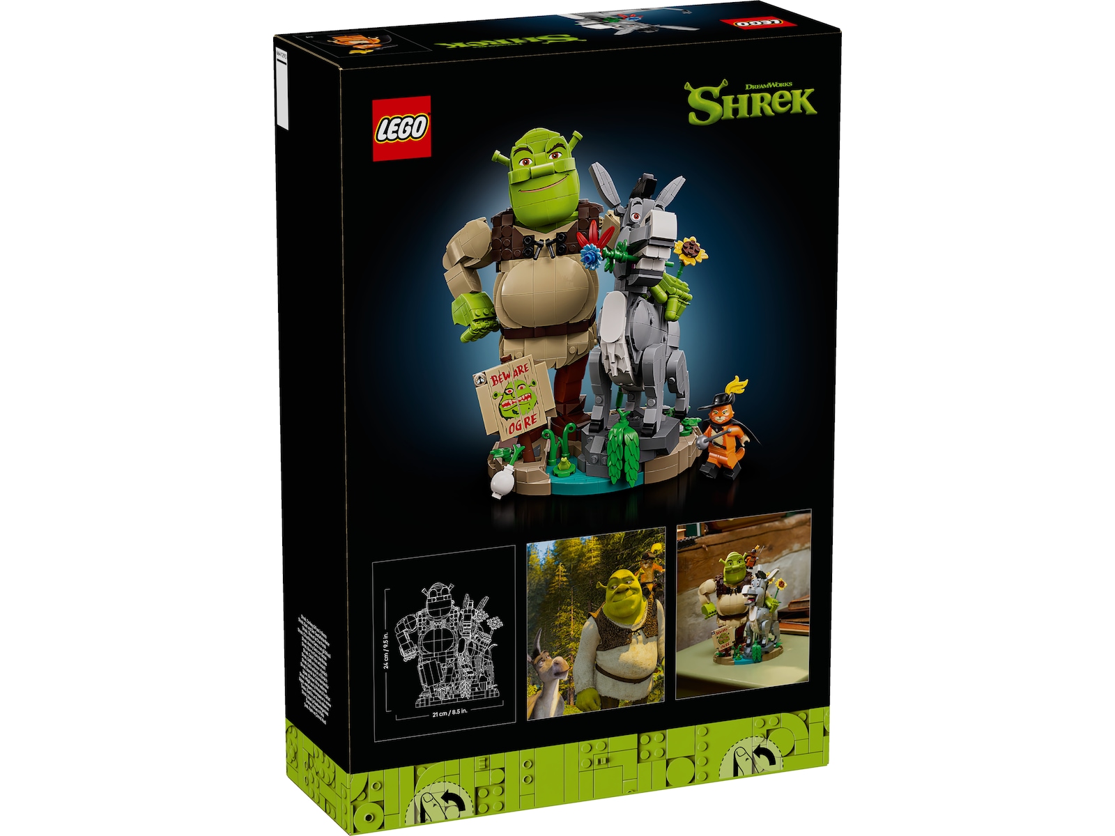 LEGO Shrek, Æsel og Pus med Støvler 72423 LEGO