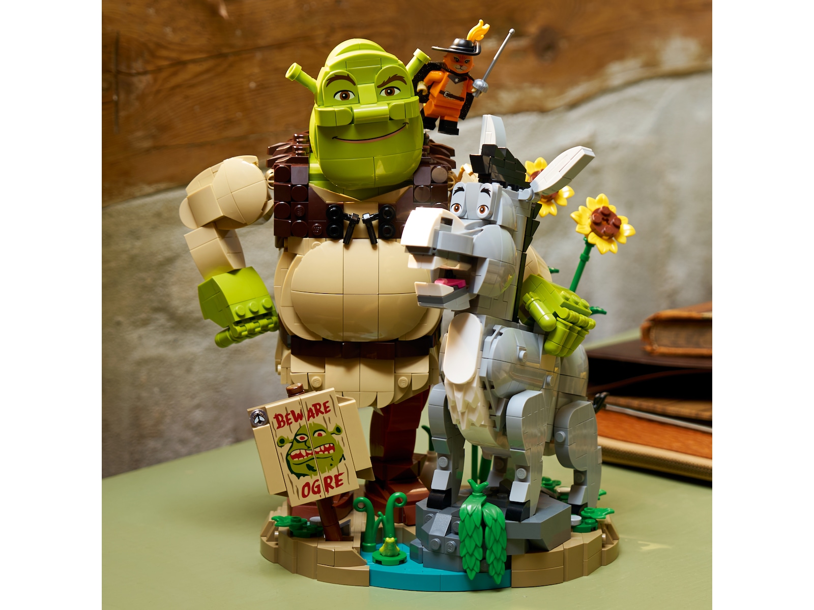 LEGO Shrek, Æsel og Pus med Støvler 72423 LEGO