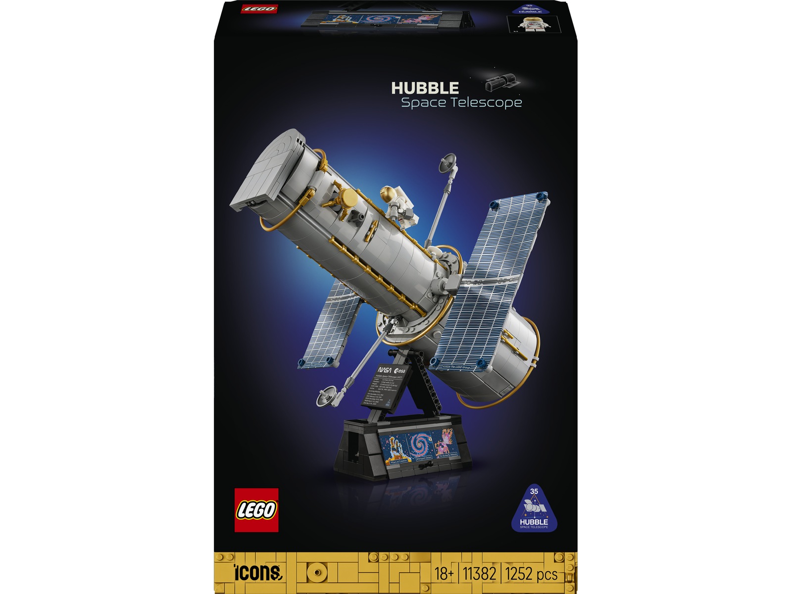LEGO Icons Rumteleskopet Hubble 11382 LEGO