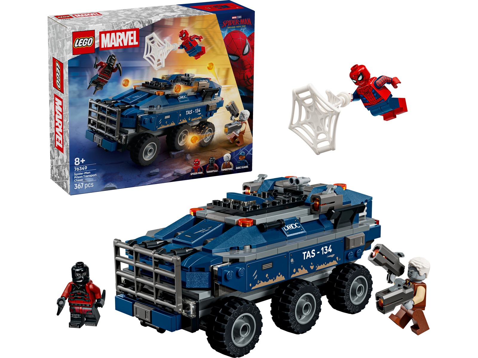 LEGO Super Heroes Spider-Man og fangetransporten 76349 LEGO