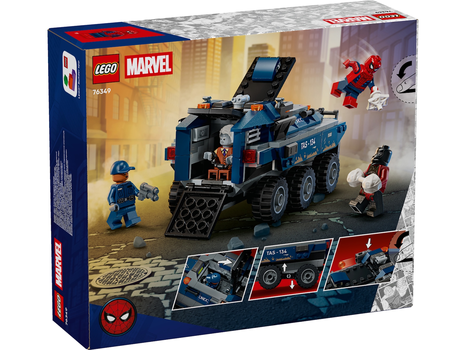 LEGO Super Heroes Spider-Man og fangetransporten 76349 LEGO
