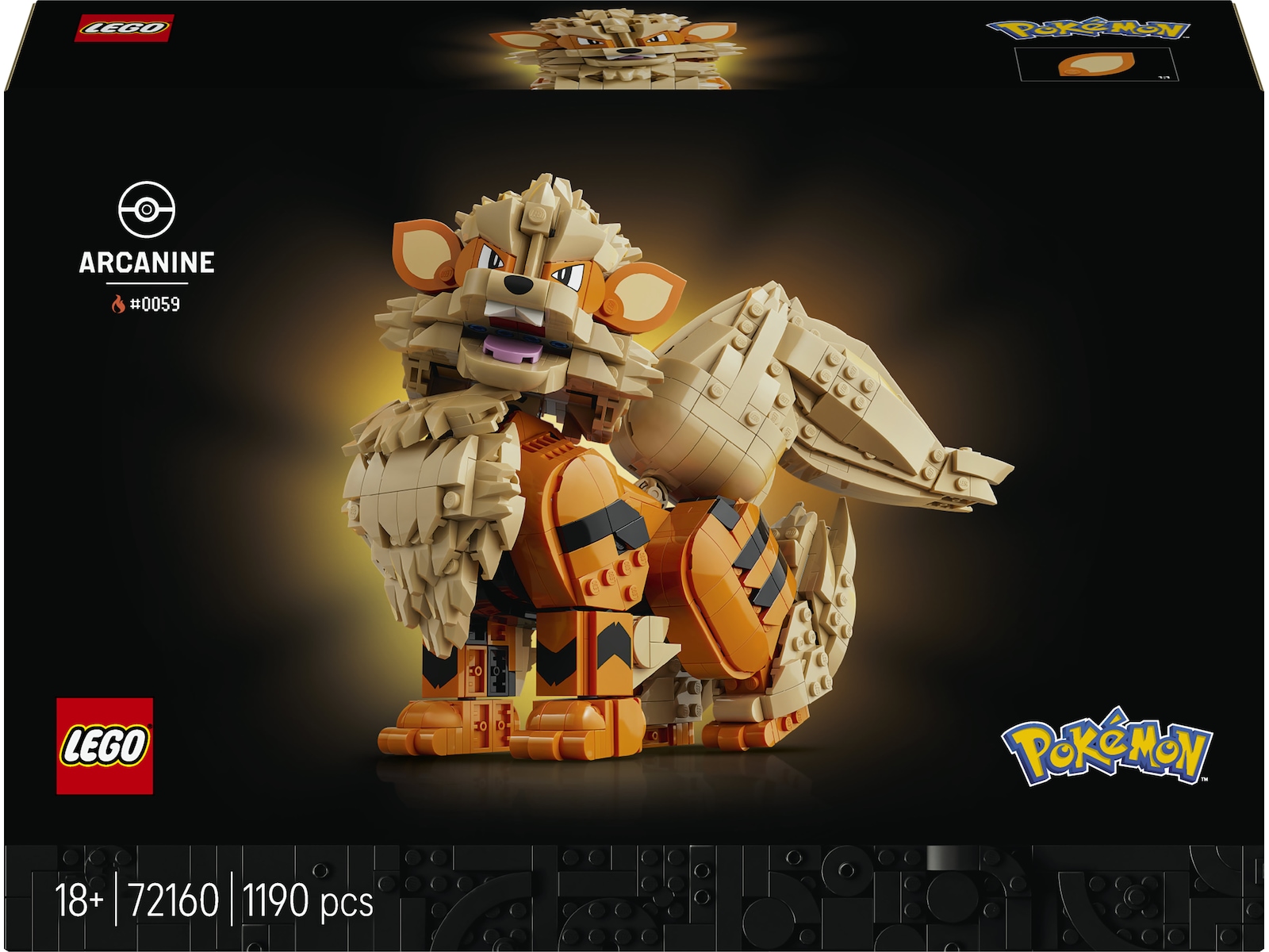 LEGO Pokémon Arcanine 72160 LEGO