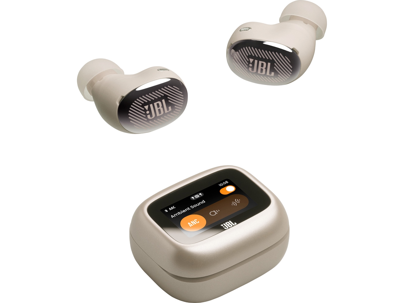 JBL LIVE BUDS 4 trådløse ørepropper (champagne) In-ear høretelefoner