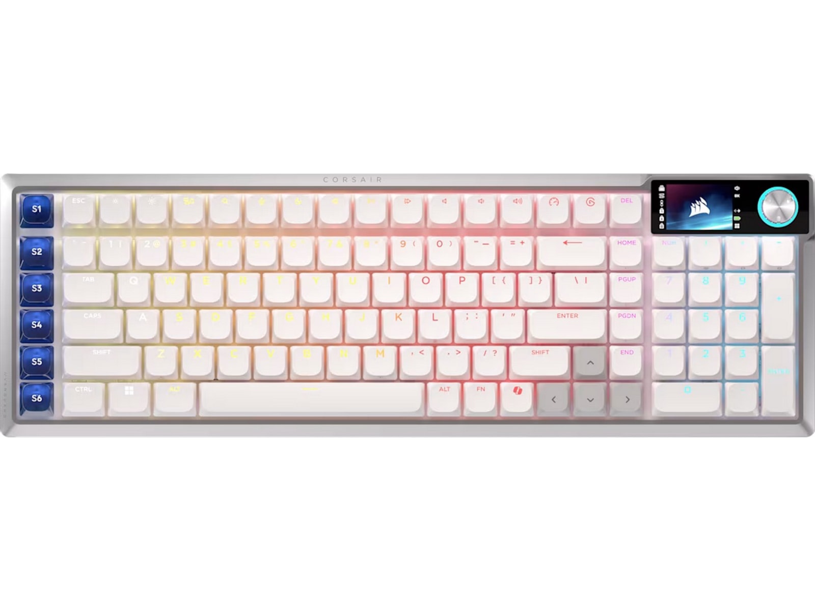 Corsair Vanguard Air 99 Trådløst Gamingtastatur (hvid) Gamingkeyboard