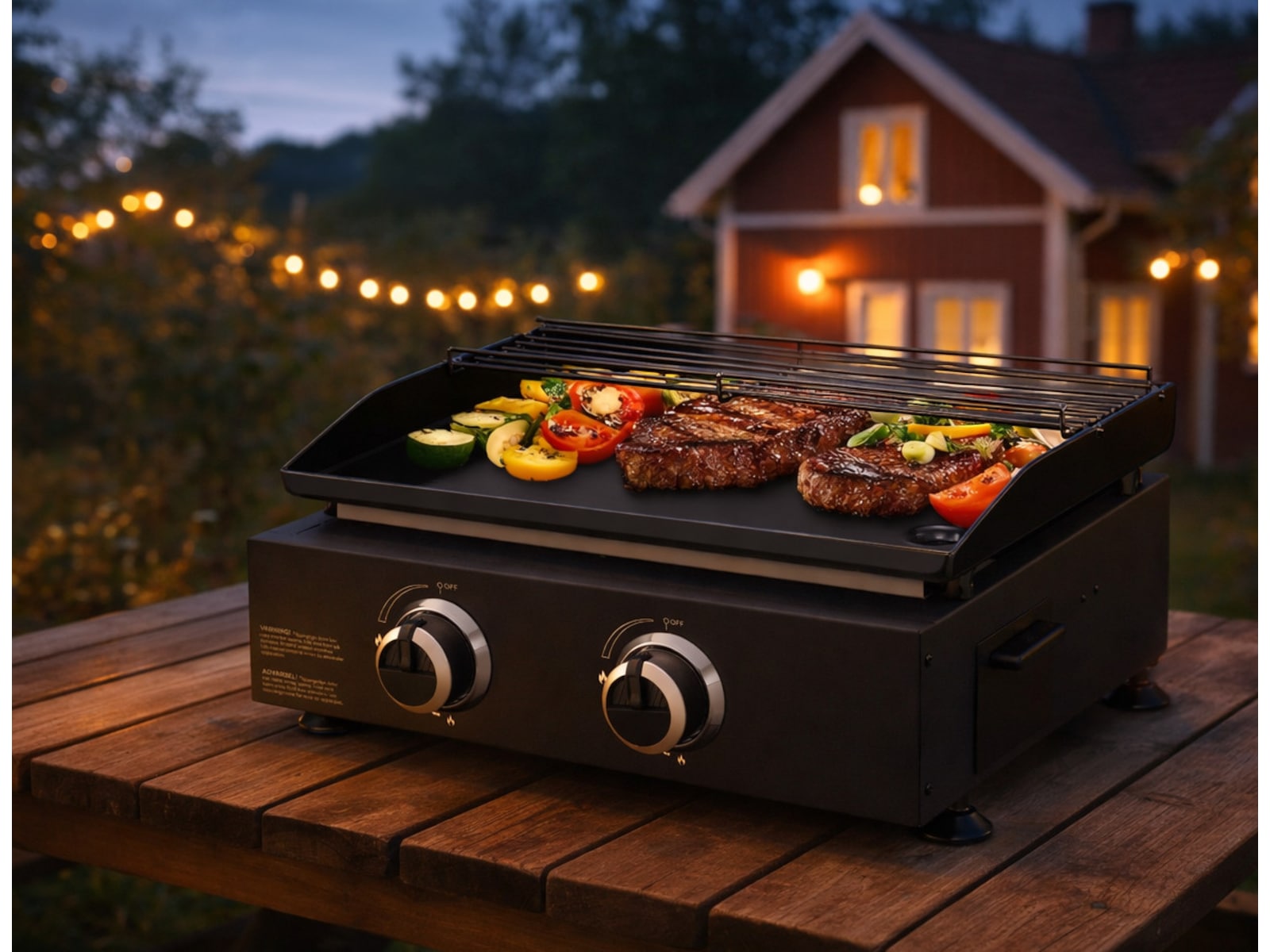 Austin and Barbeque AABQ Plancha bordgrill Udendørsgrill