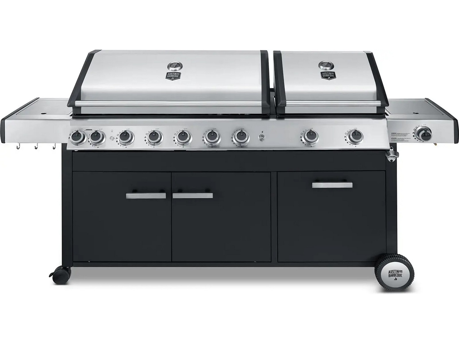 Austin and Barbeque Gasgrill 8+2 brændere Udendørsgrill