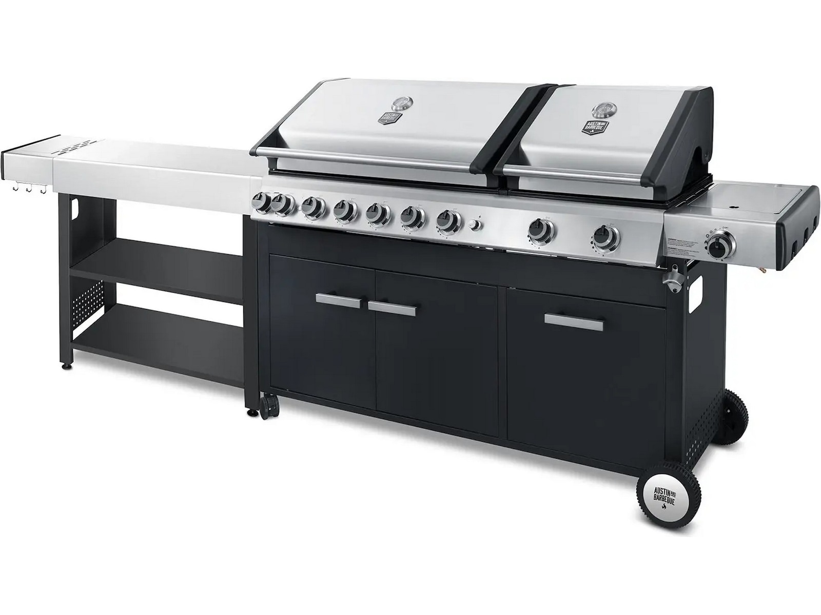 Austin and Barbeque Gasgrill 8+2 brændere Udendørsgrill