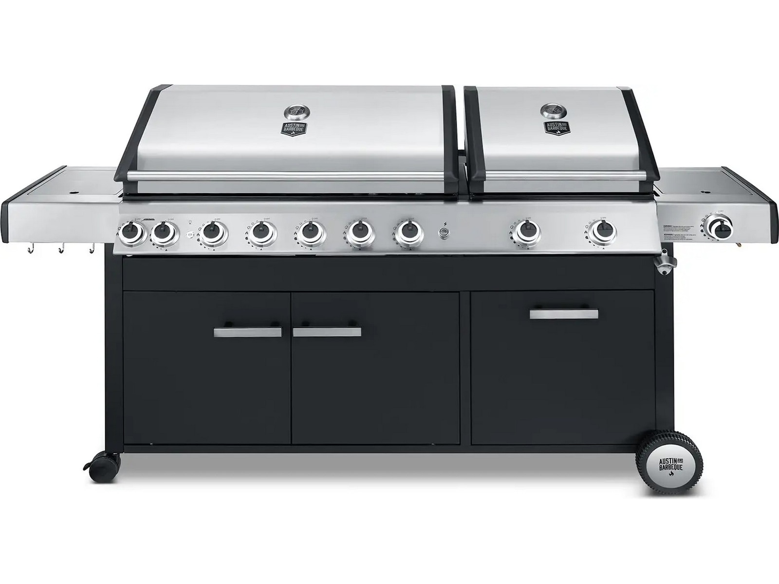 Austin and Barbeque Gasgrill 8+2 brændere Udendørsgrill