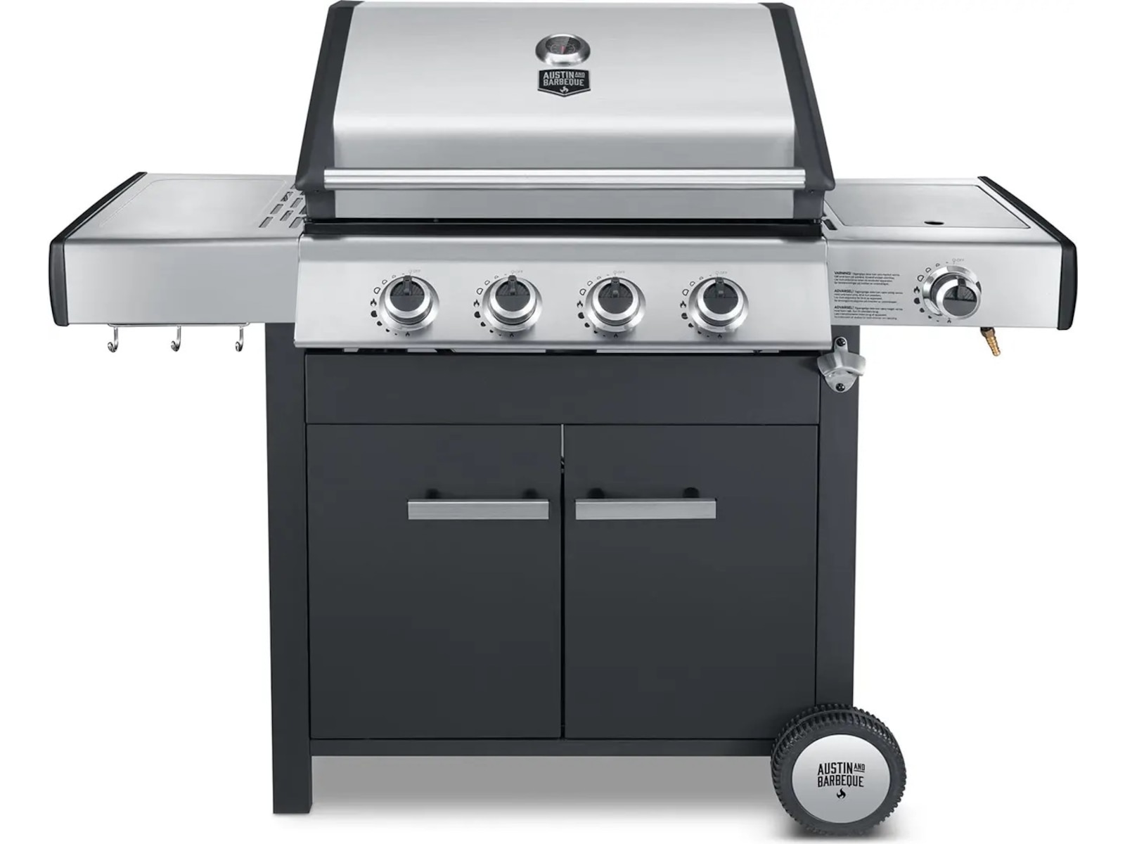 Austin and Barbeque AABQ Classic 4+1B gasgrill Udendørsgrill