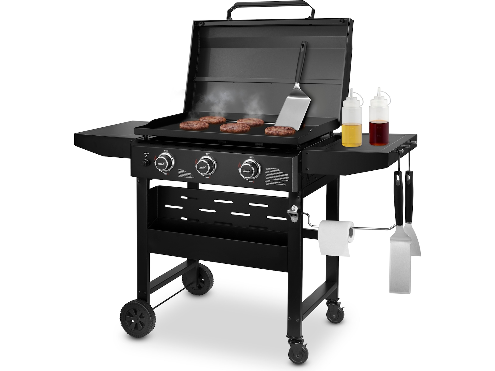 Austin and Barbeque Plancha Tilbehørssæt 5 Dele Grillværktøj og tilbehør kit