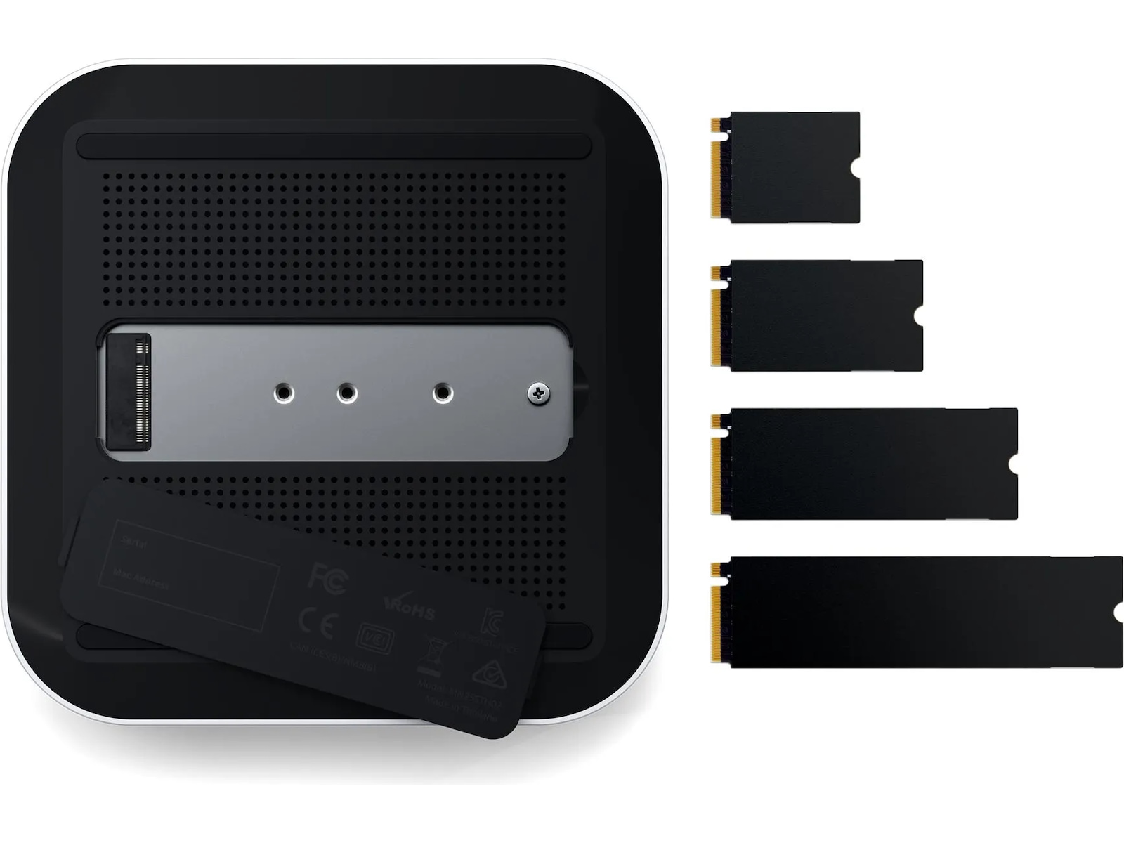 Satechi Thunderbolt 5 CubeDock™ med SSD-kabinet Dockingstation og USB-hub