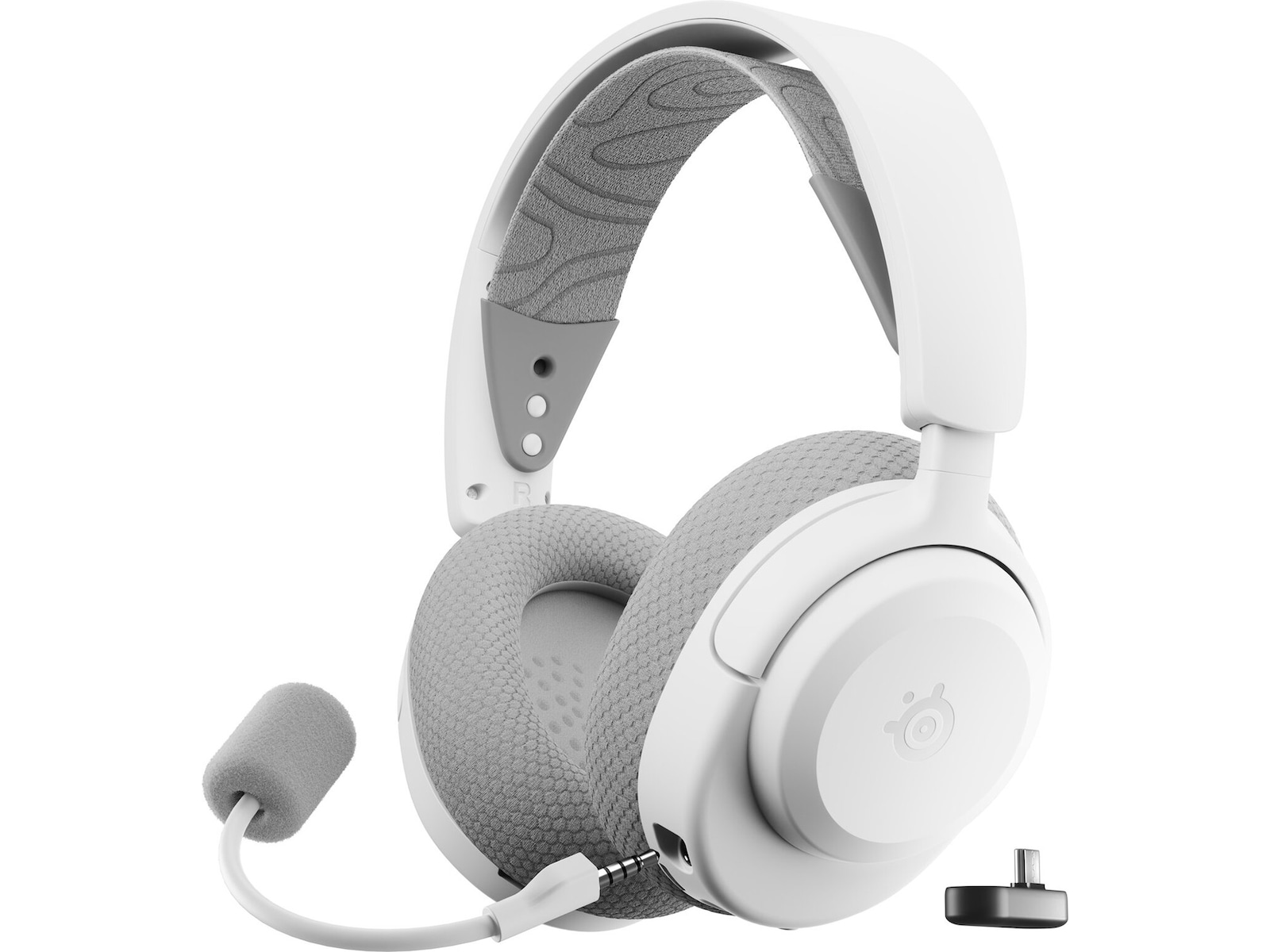 Steelseries Arctis Nova 3 WL trådløst gaming-headset (hvid) Gamingheadset