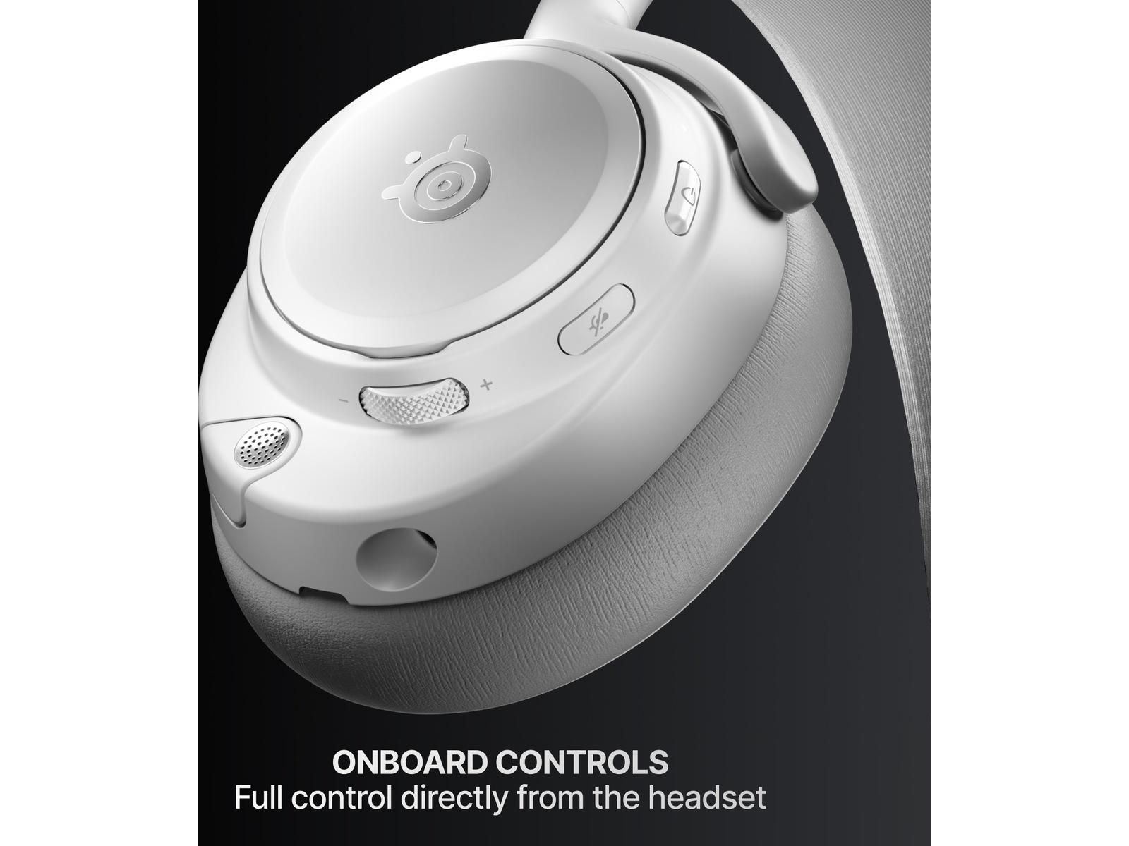SteelSeries Arctis Nova Pro Omni trådløst gaming-headset (hvidt) Gamingheadset
