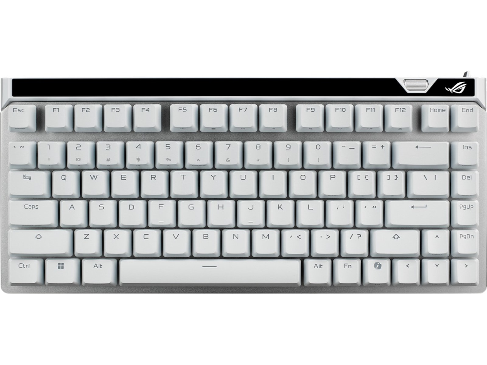 Asus ROG Falchion Ace 75 HE Gamingtastatur (hvid) Gamingkeyboard