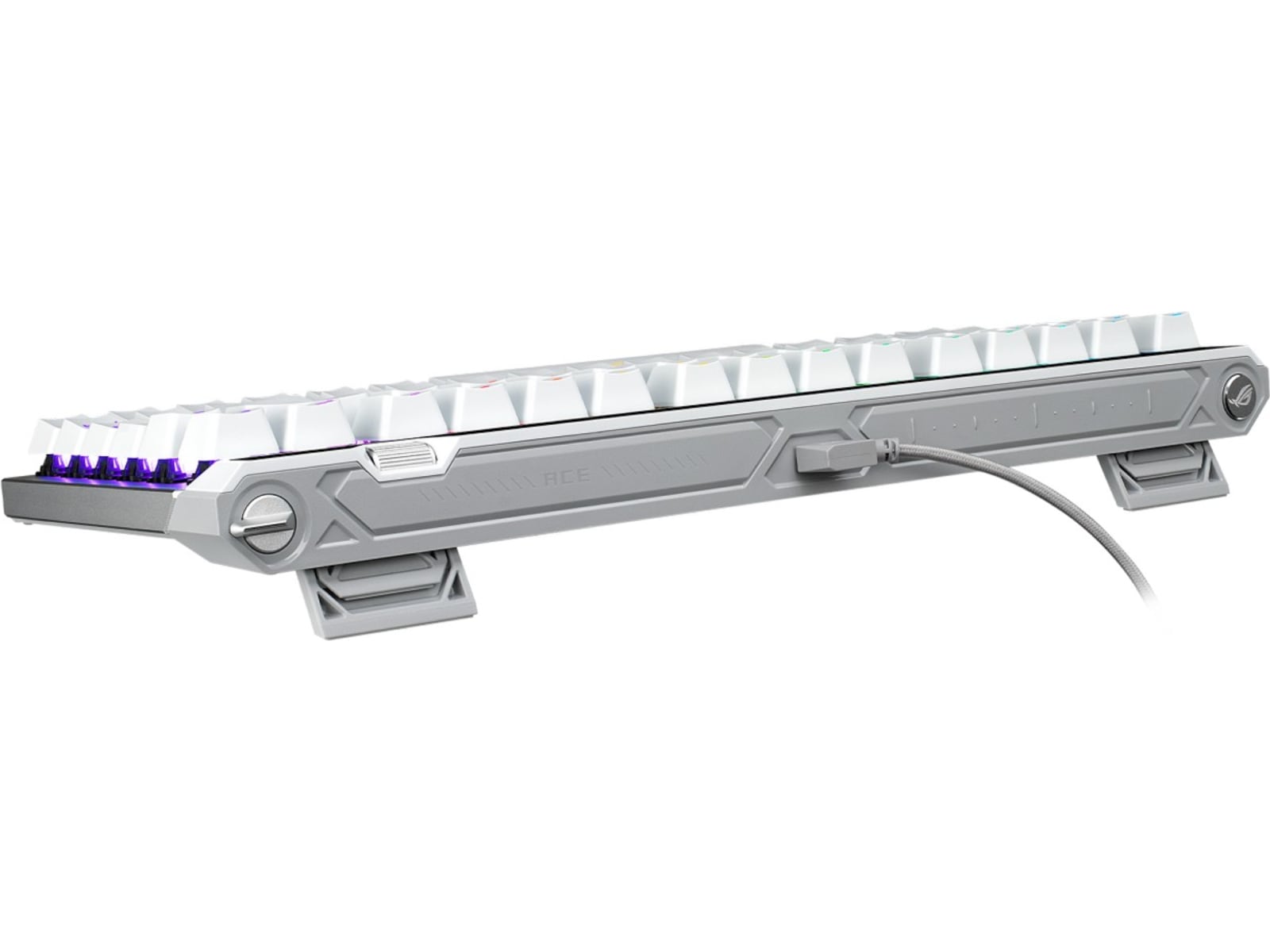 Asus ROG Falchion Ace 75 HE Gamingtastatur (hvid) Gamingkeyboard