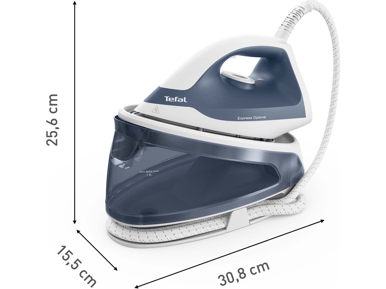 Tefal Express Optimal Blue SV4110E0 Dampstation 1,2L 2200W Tøjdampere