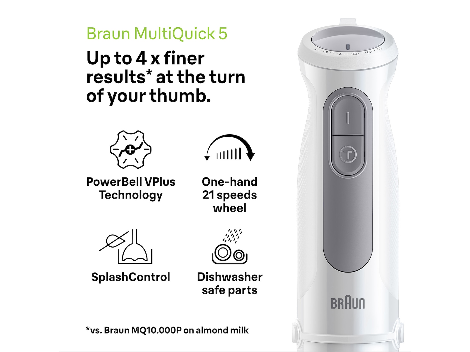 Braun Håndmikser MQ50.236.M Håndmixere & elpiskere