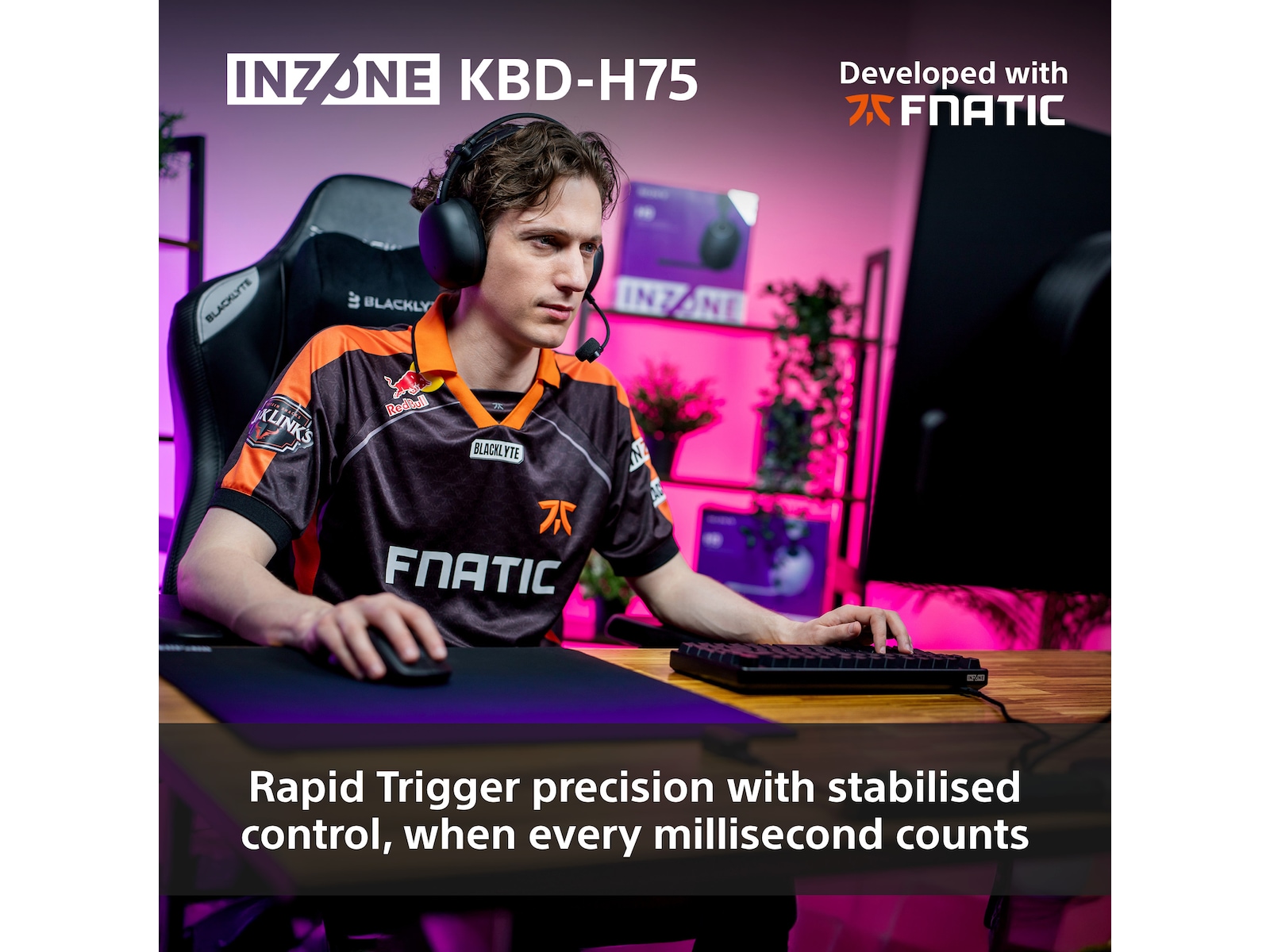 Sony INZONE KBD-H75 Gaming Tastatur 75% TKL Gamingkeyboard