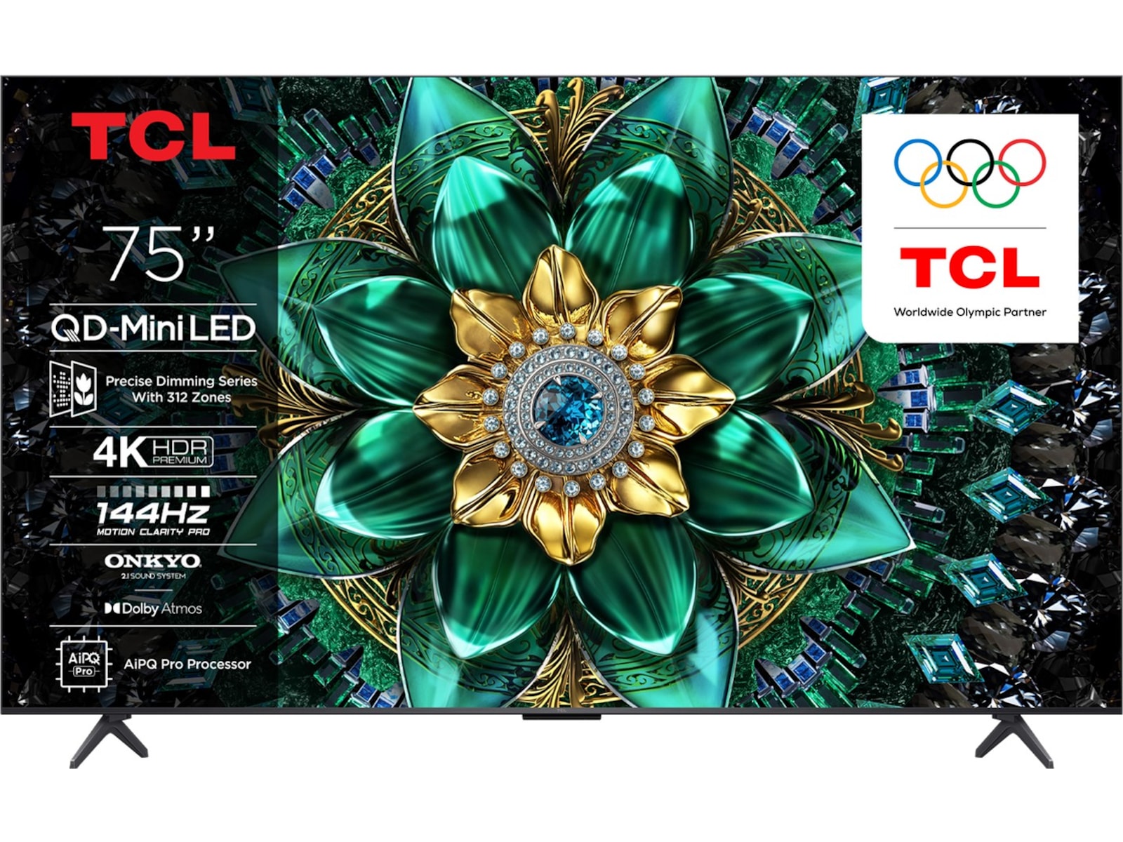 TCL 75" Q6C Premium QD-MiniLED TV (2026) 70 - 79 tommer TV