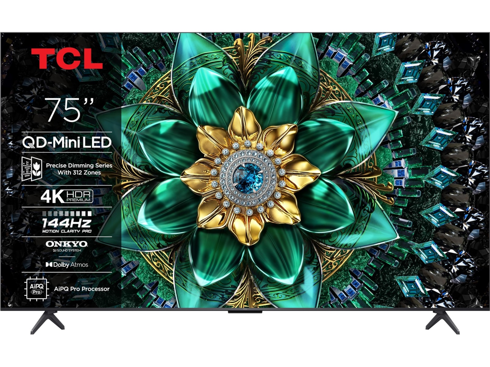 TCL 75" Q6C Premium QD-MiniLED TV (2026) 70 - 79 tommer TV