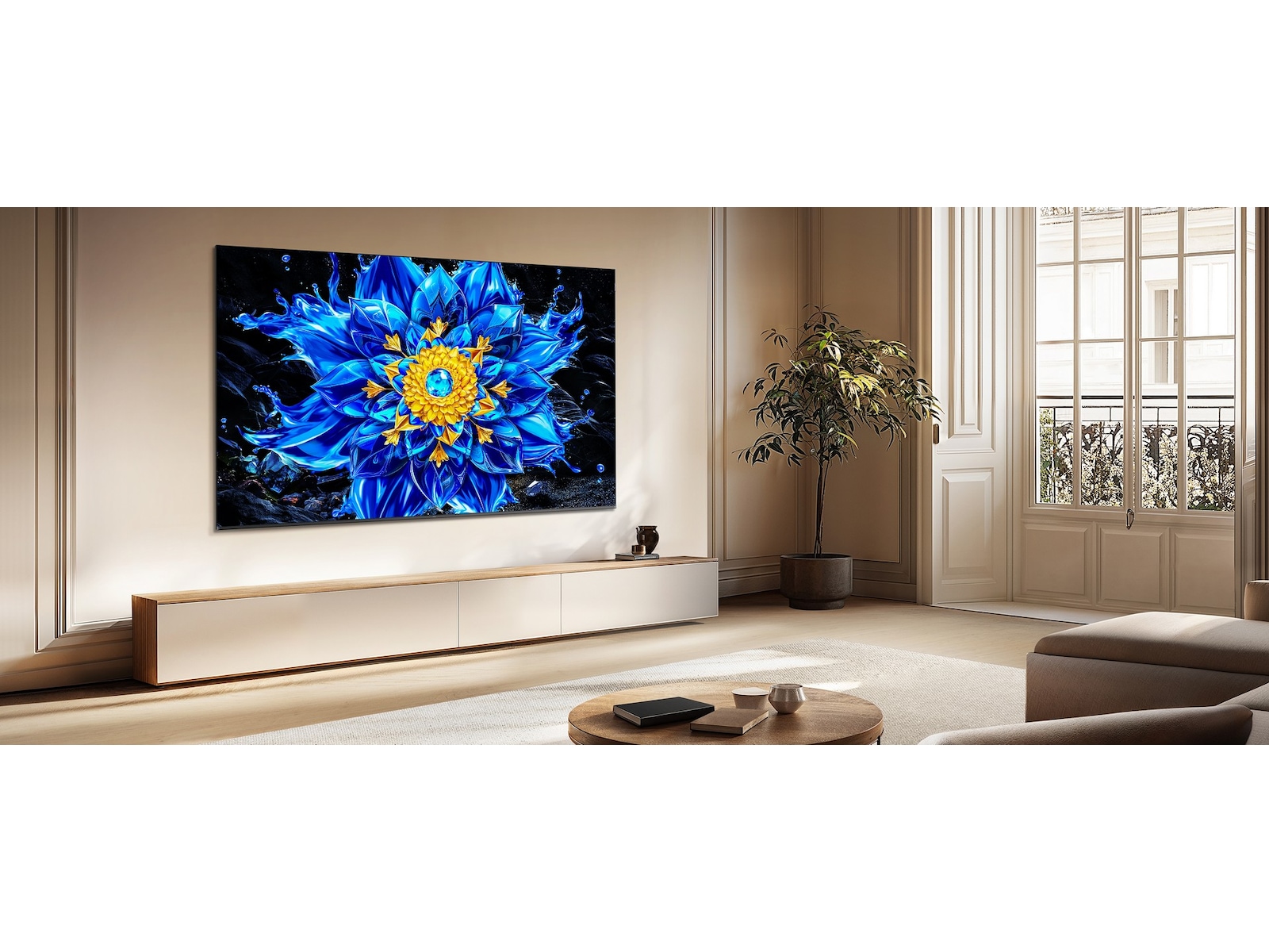TCL T8D 85” 4K QD-Mini LED Smart TV (2026) Over 80 tommer TV