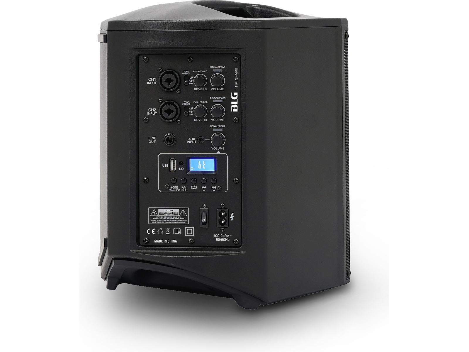 BLG 6.5" 100W Batteridrevet Højttaler Trådløs / Bluetooth højttaler
